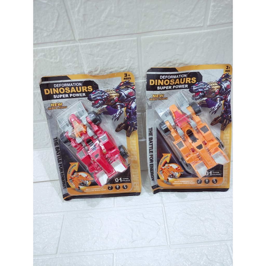 MAINAN ANAK DEFORMATION DINOSAURUS / MAINAN DINO JADI ROBOT KODE 9926B TERMURAH