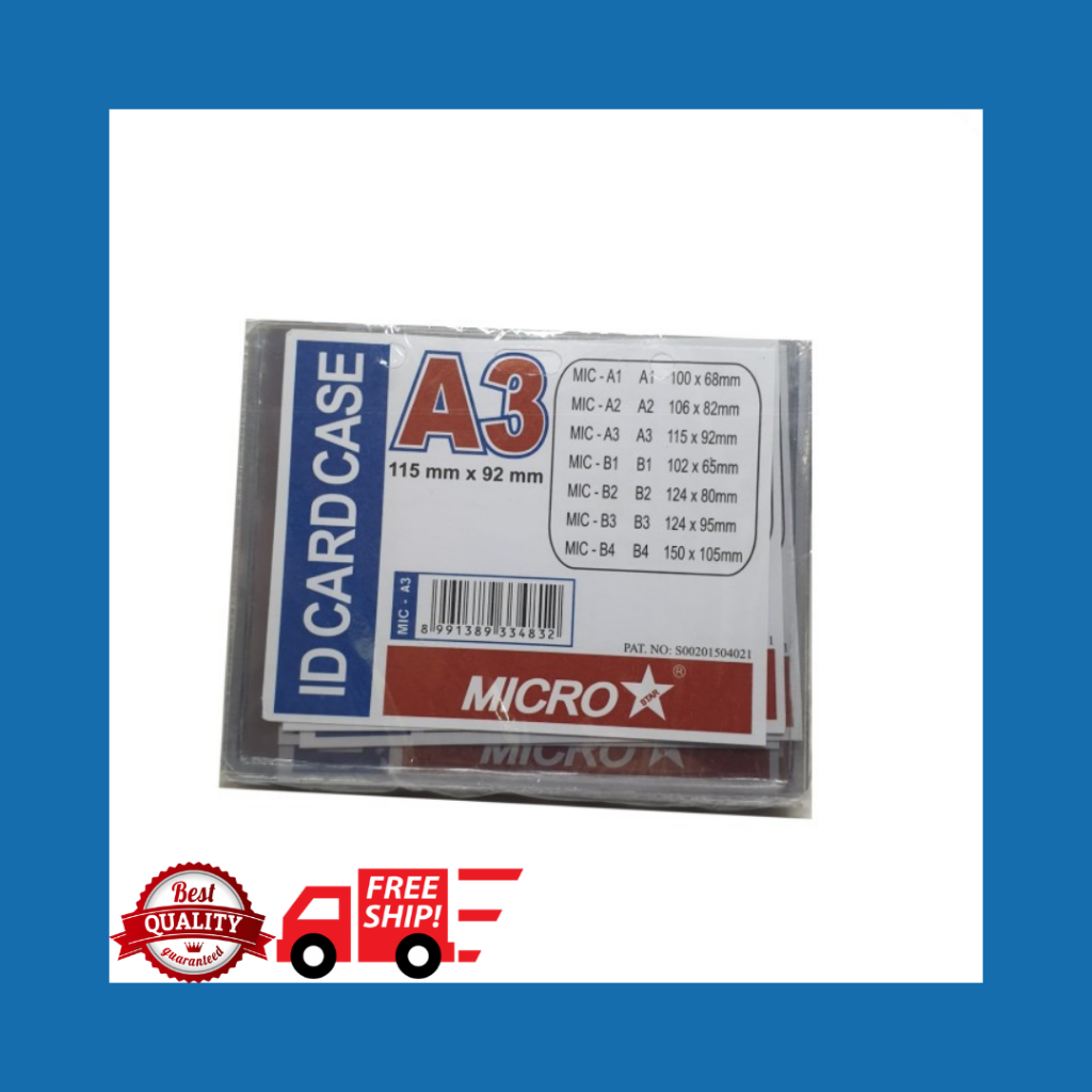 

PLASTIK ID CARD MICROSTAR (ISI 20)