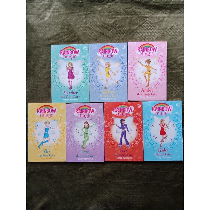 novel rainbow magic the rainbow fairies book set buku cerita anak bahasa inggris