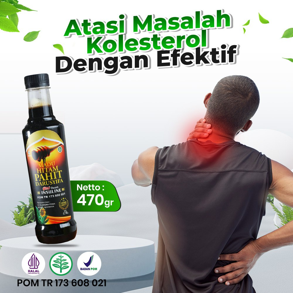 

Madu Hitam Pait Plus Insulin Sambiloto Propolis Darusyifa - Madu Hitam Pahit 470 Gram