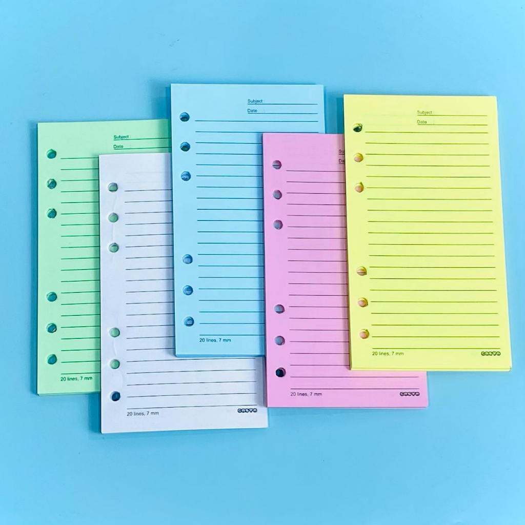 

HD Loose Leaf 6 Ring / Isi Kertas Binder / Loose Leaf 50 Lembar
