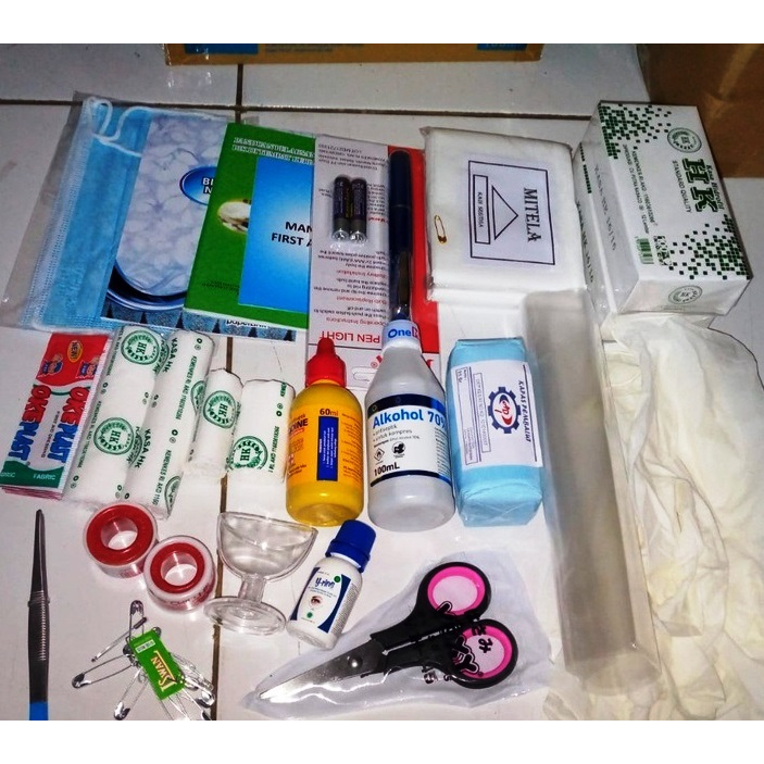 Isi Kotak P3K Type A / Refill isi P3K Tipe A