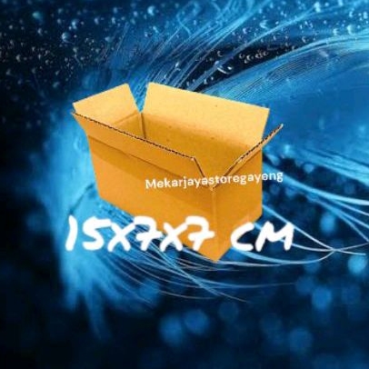 

Kardus box packing 15x7x7 cm luar polos