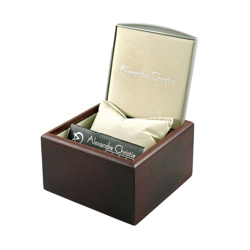 ORIGINAL Jam Tangan Pria Cowok Alexandre Chritie AC 6512 / ac 6512 / 6512 Garansi 1 Tahun Rantai