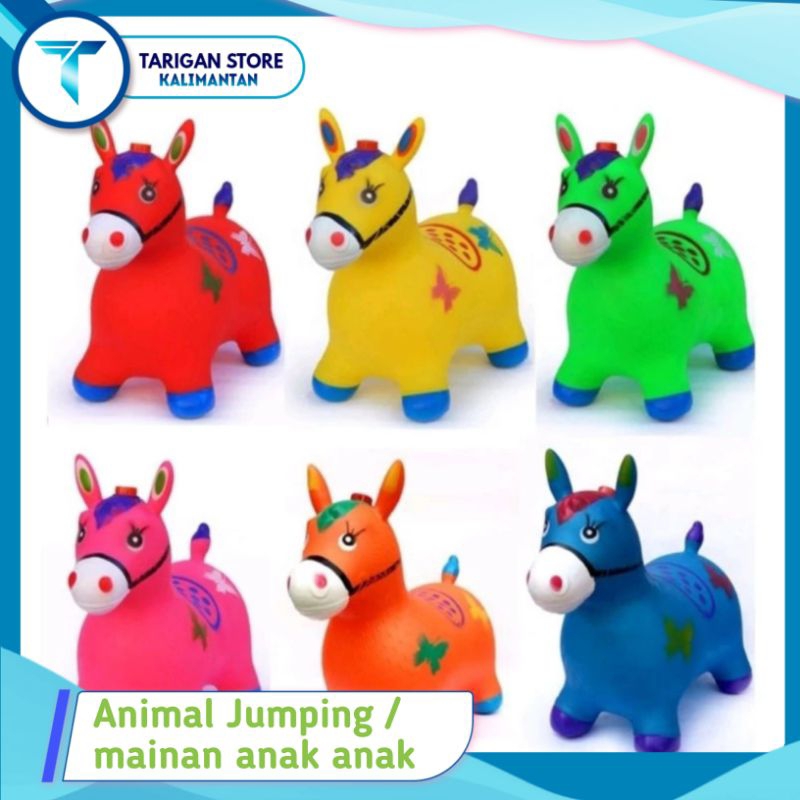 Kuda Kudaan Karet Jumping Animal / Kuda Kudaan KaretKuda Karet Animal Jumping Mainan Kuda
Kudaan Ana