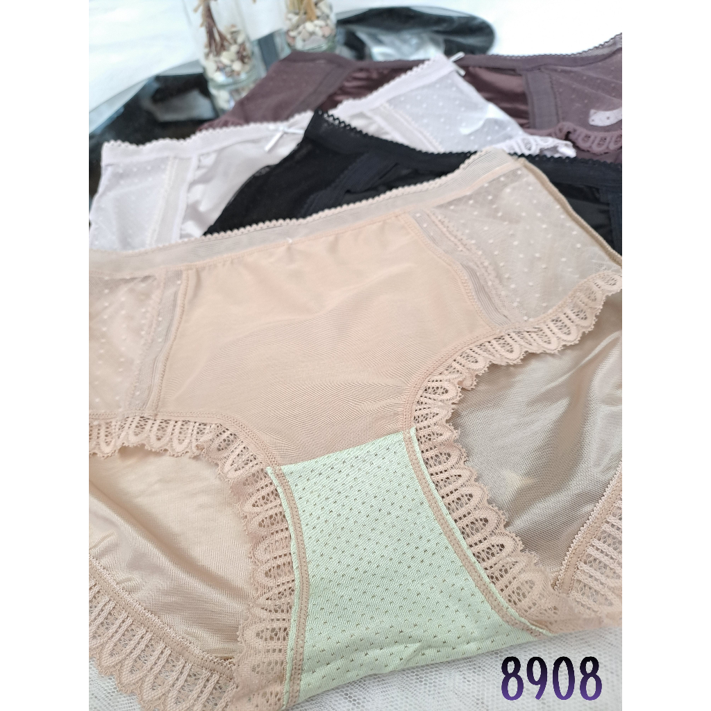 Celana Dalam / CD Wanita Renda KALLY 8908-9 Cutting Midi &amp; Maxi - Tersedia Standard dan Big size