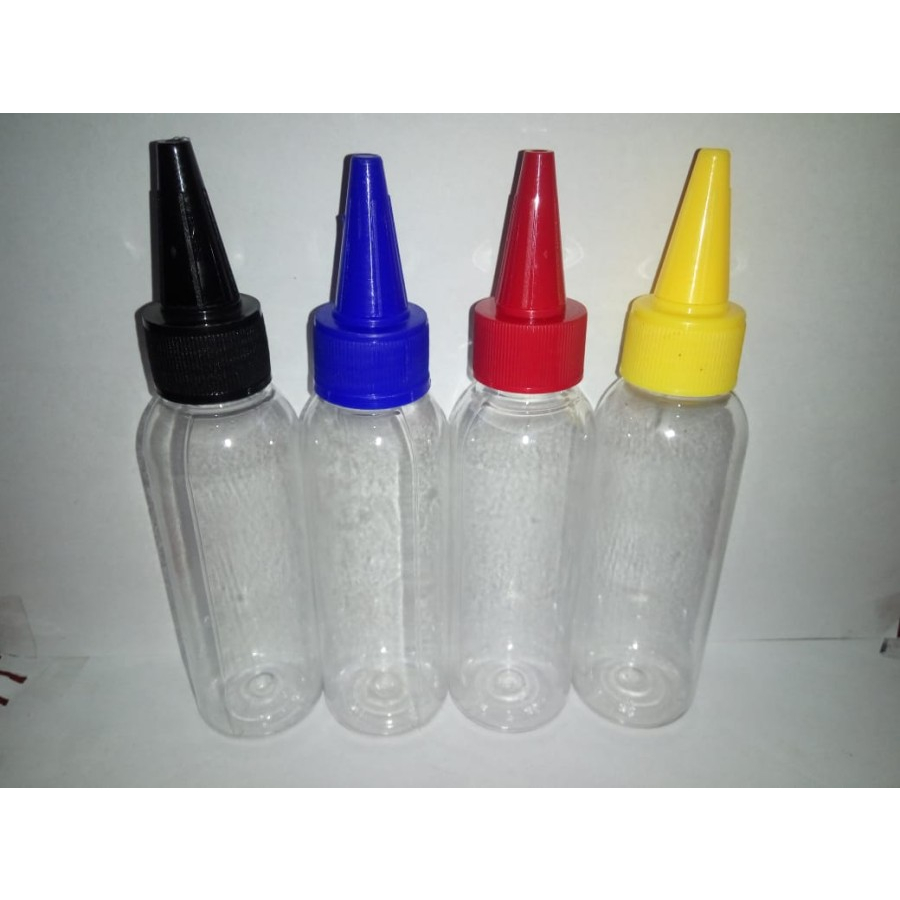 botol tinta tutup lancip