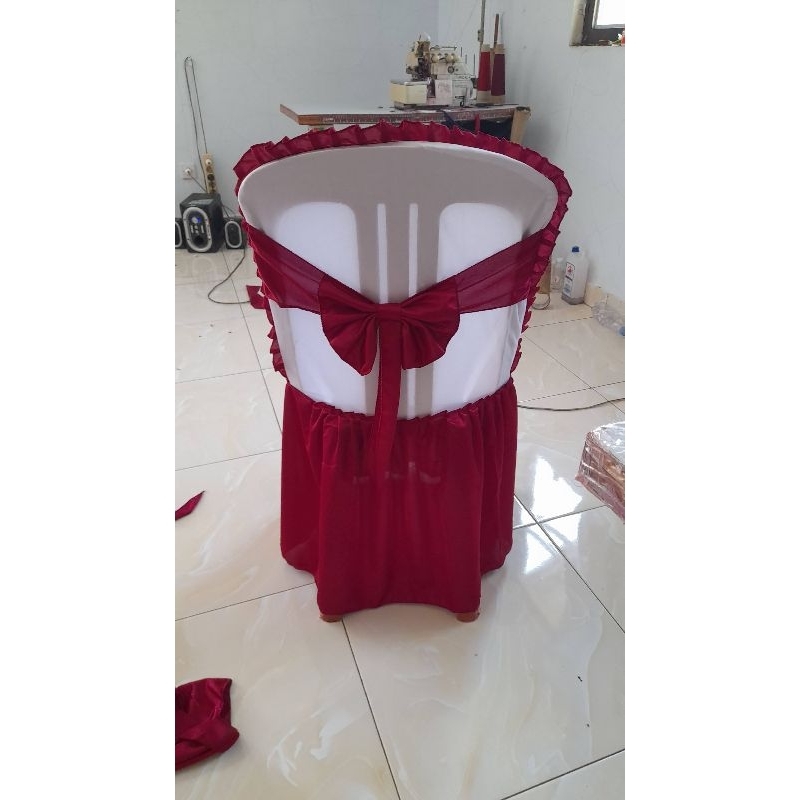 Sarung Kursi Napoly Bulat tanpa busa/Sarung Kursi Napoly 101/Sarung Kursi Napoly