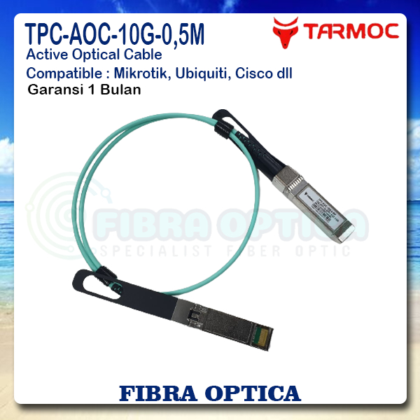 Tarmoc TPC-AOC-10G-0,5M | SFP+ Active Optical Cable 0,5 Meter