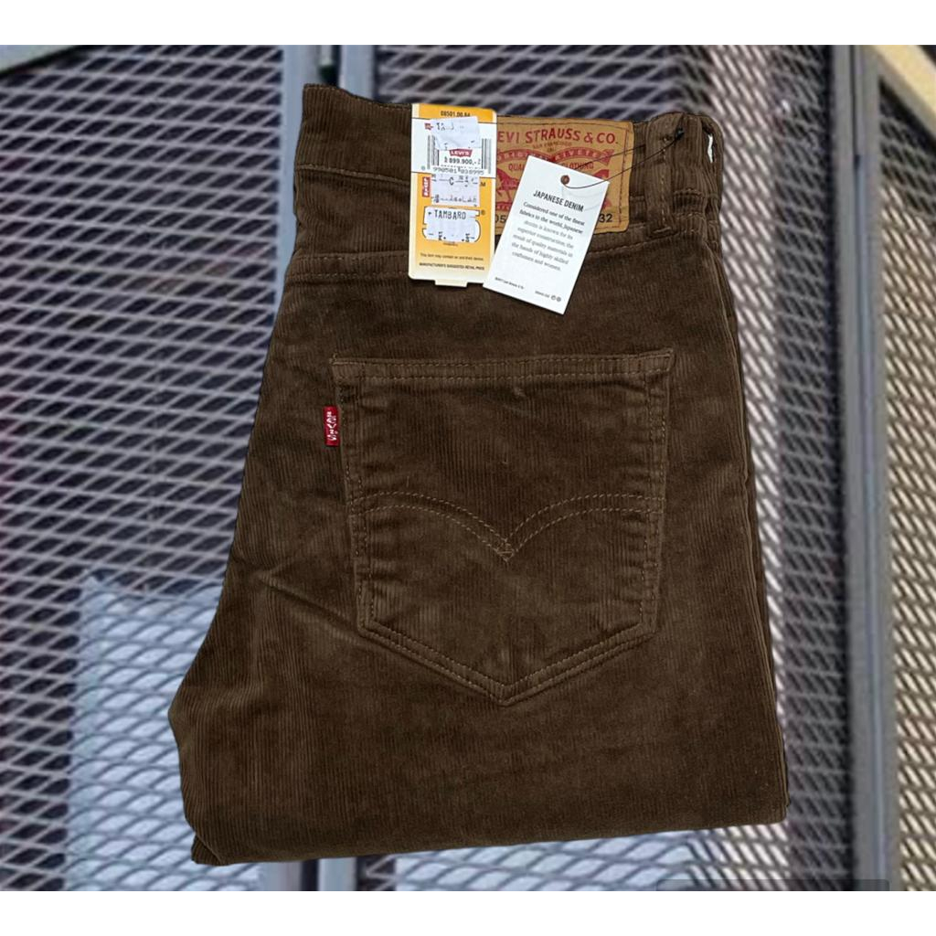 Celana Corduroy Pria / Corduroy Premium Quality / Kodorai Pants Lengkap Warna coklat