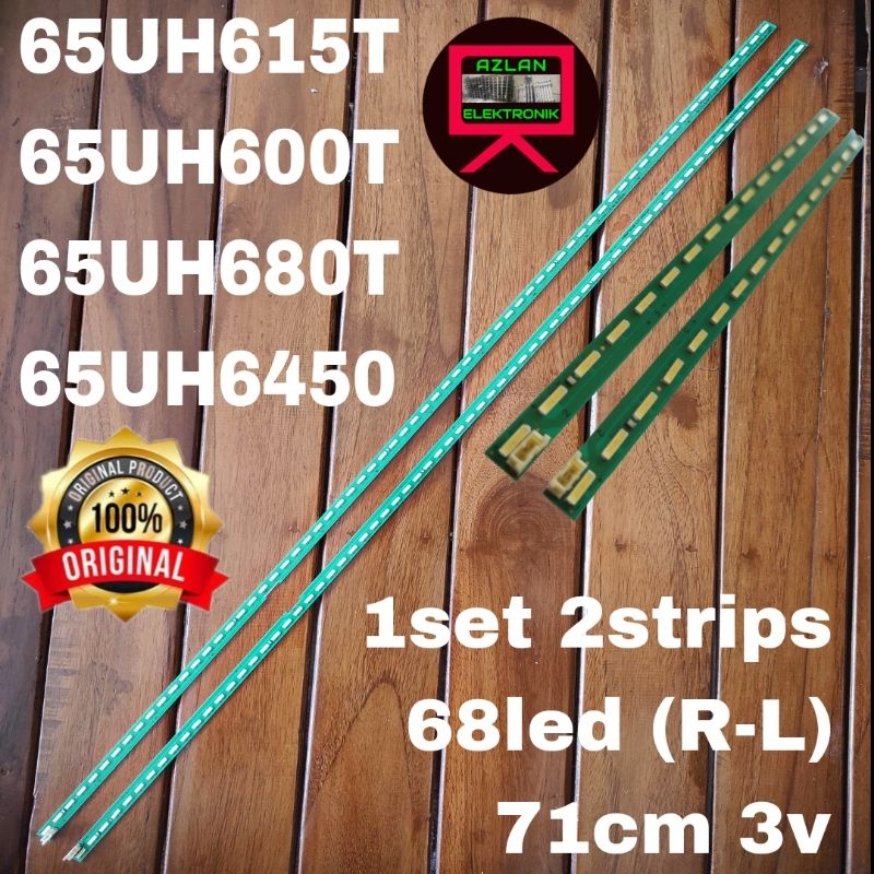 BACKLIGHT LED TV LG 65UH615T 65UH610T 65UH600T 65UH680T 65UH6450 68led 3v