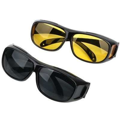 Kacamata HD Vision UV Siang Malam Anti Silau Termurah