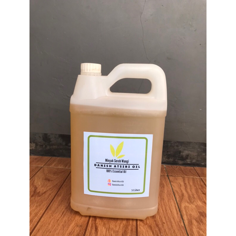 Minyak Sereh Wangi Murni 100% 5Liter