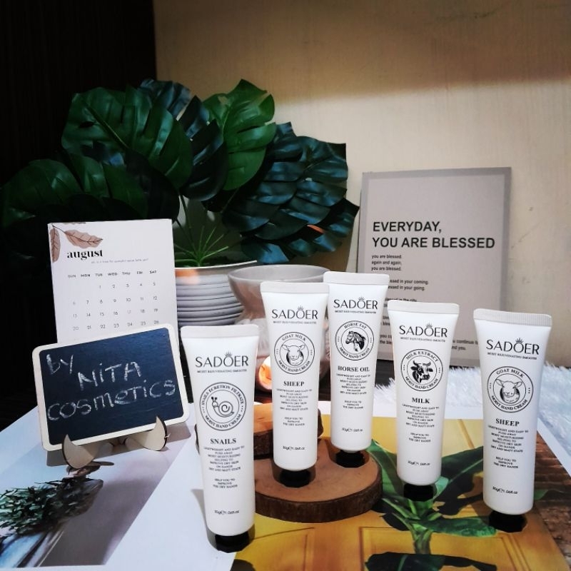 Hand Cream by Sadoer | Milk Series | by Nita Cosmetics