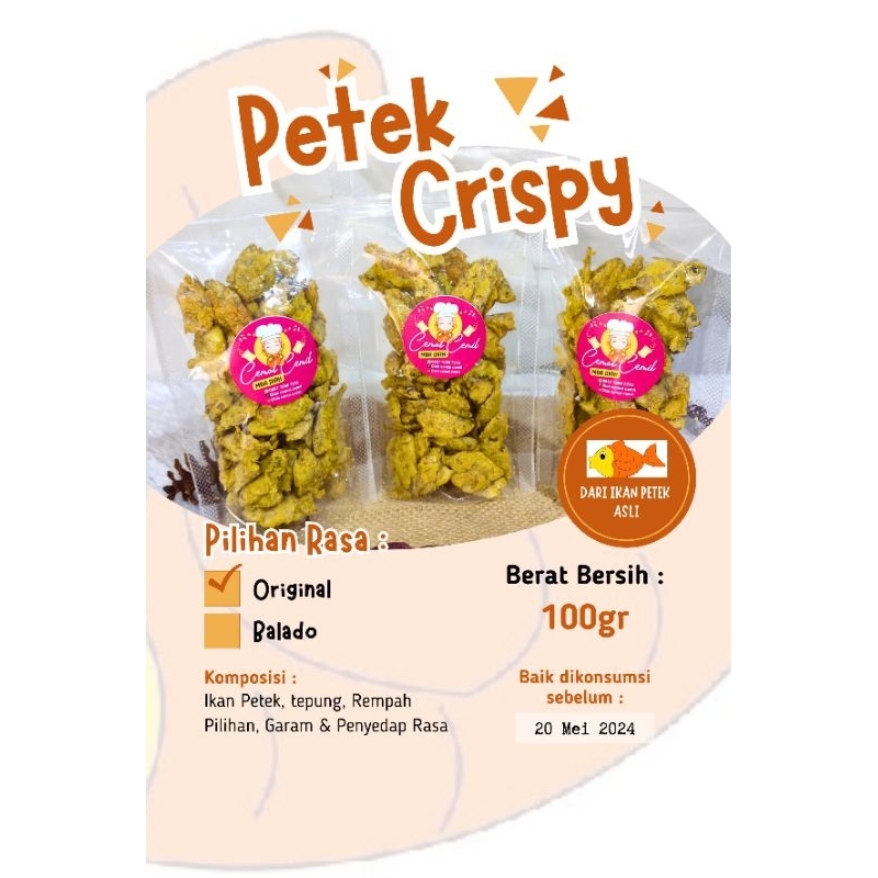 

Icip icip yuuuk.. Petek Crispy 100gr Original