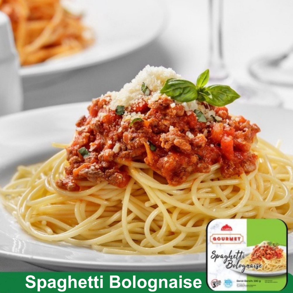 

Laukita Gourmet Spaghetti Bolognaise 300gr Frozen Mart Frozen Food Palembang