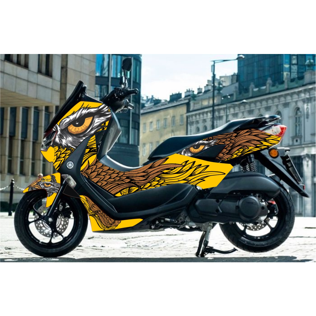 DECALS NMAX 2021 MATA ELANG