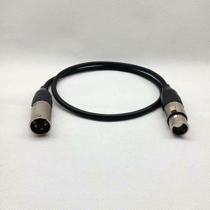 Kabel Audio Canare - Jack Amphenol XLR Male To Amphenol XLR Female - 1 Meter