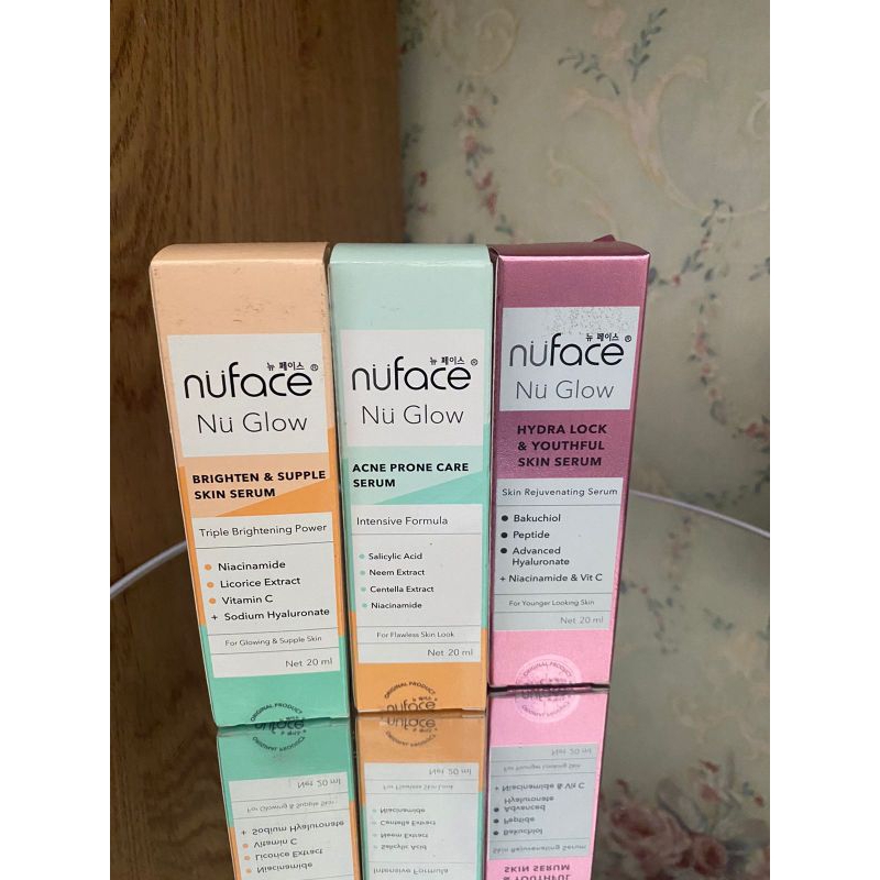 Nu face serum , nu glow nuface serum brightening , nu face serum acne , nu face serum hydra lock