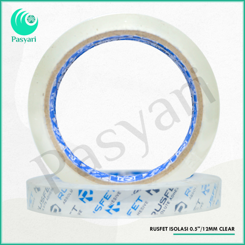 

RUSFET ISOLASI 0.5''/12MM CLEAR