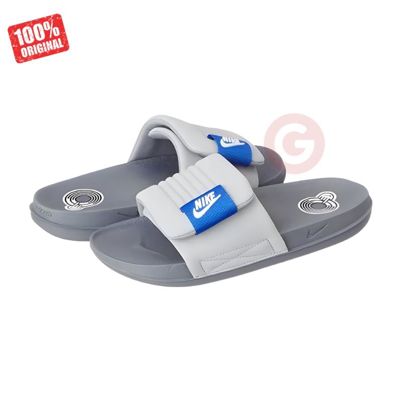 Sandal Nike Offcourt Adjust Slide Wolf Grey Big Size