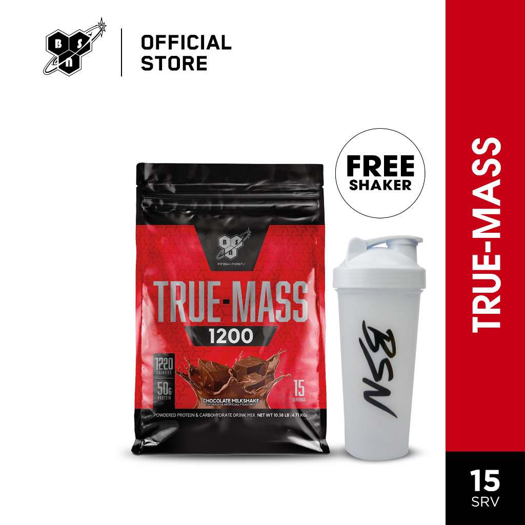 BSN True Mass 1200  Protein Mass Gainer 10 lb (50 Gr)