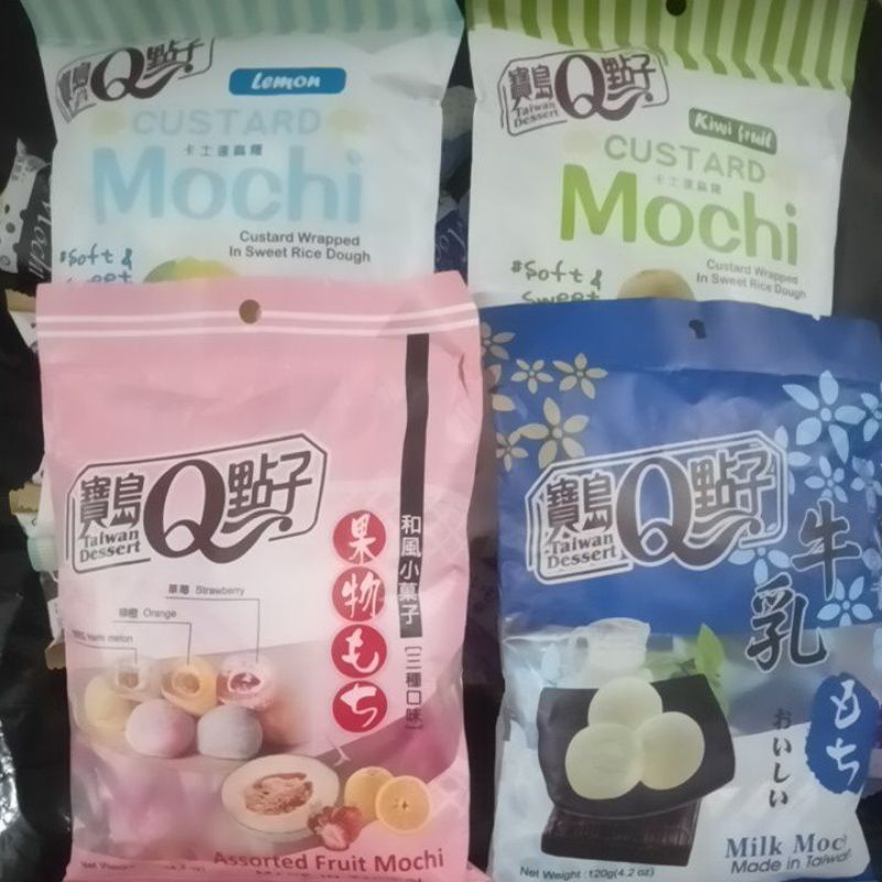 

Royal Family Qmochi Bubble Milk Tea - Taro - Milk - Red Bean - Assorted Fruit - Mochi Taiwan ( Q-mochi )