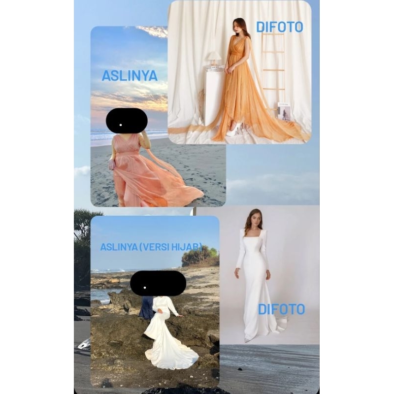 Preloved Gaun Pesta | Gaun Prewedding | Gaun Wanita | Dress Wanita | Dress Pesta | Dress Prewedding 