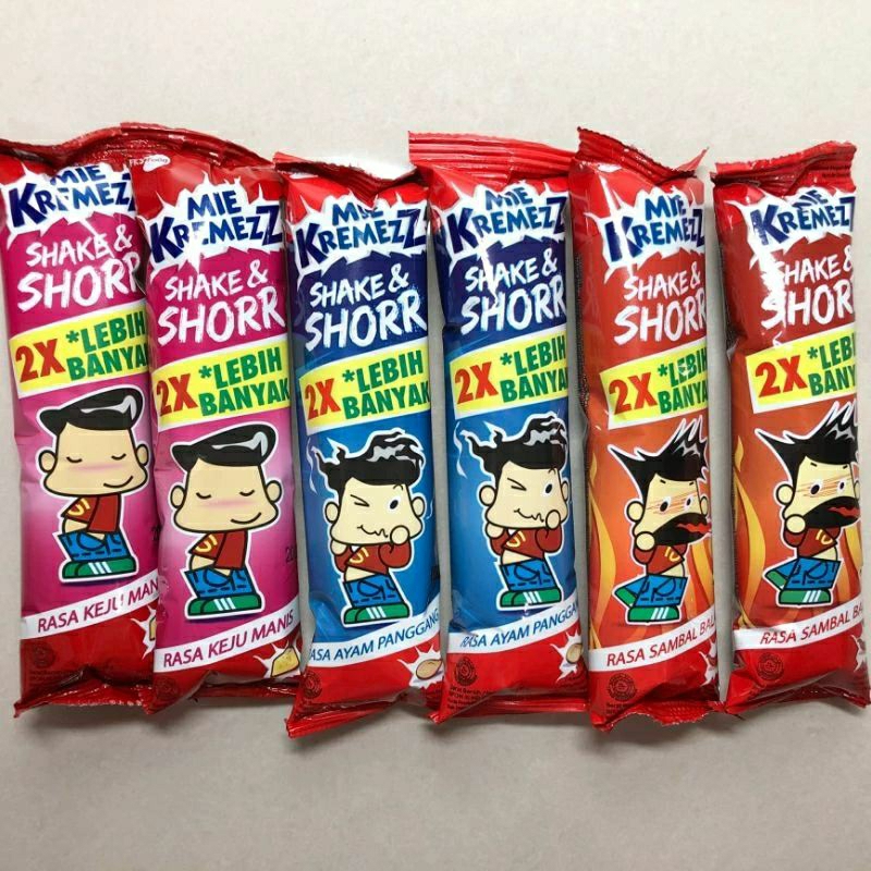 

MIE KREMEZ SHAKE & SHORR ISI 20