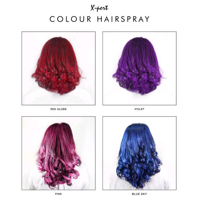hair spray colour