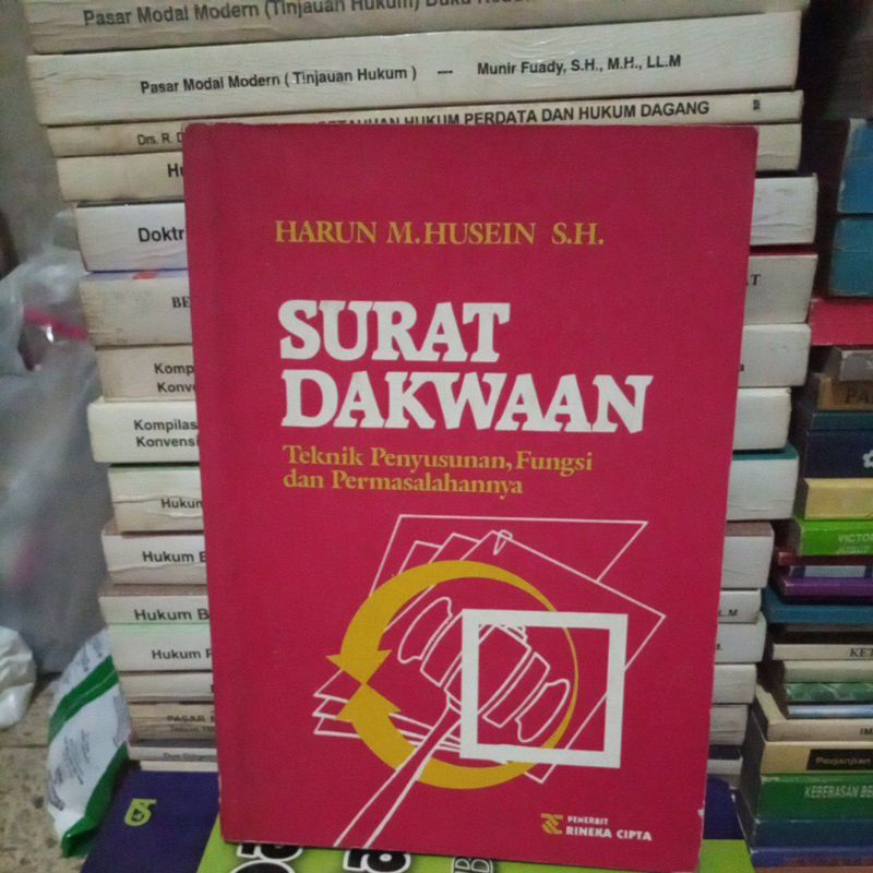 

SURAT DAKWAAN teknik penyusunan fungsi dan permasalahannya