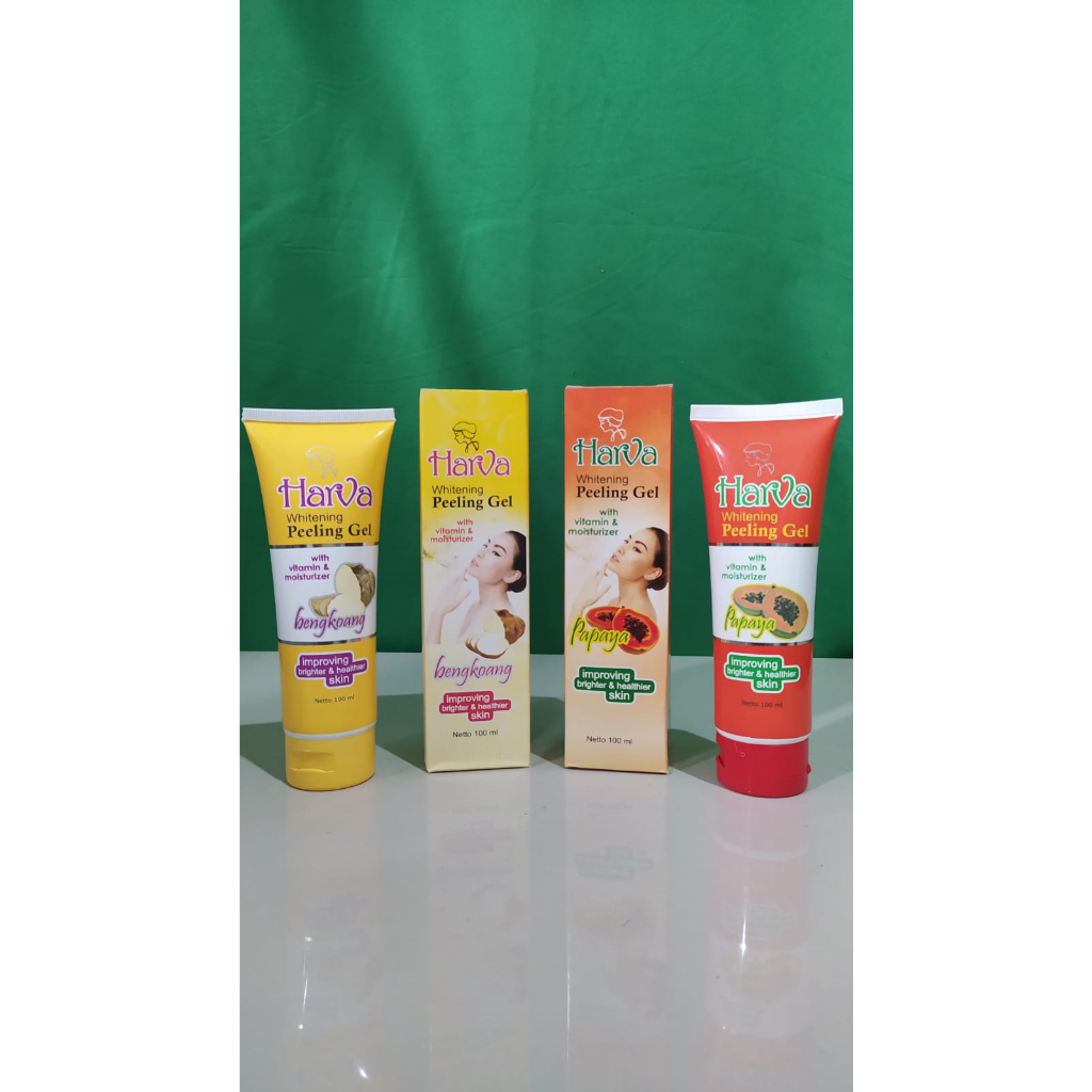 HARVA Whitening Peeling Gel Bengkoang & Papaya - 100 ML