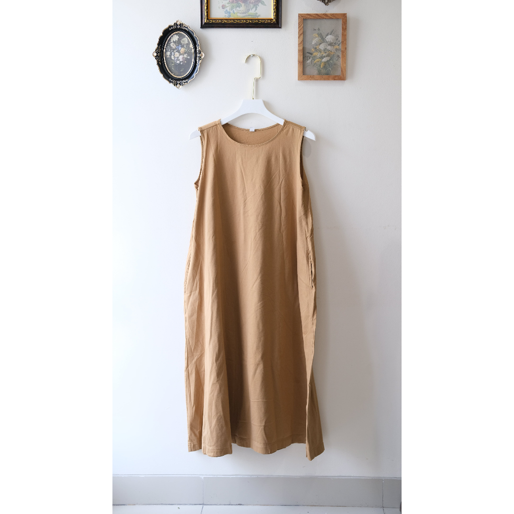 Preloved UNIQLO baju inner dress cewek very good condition