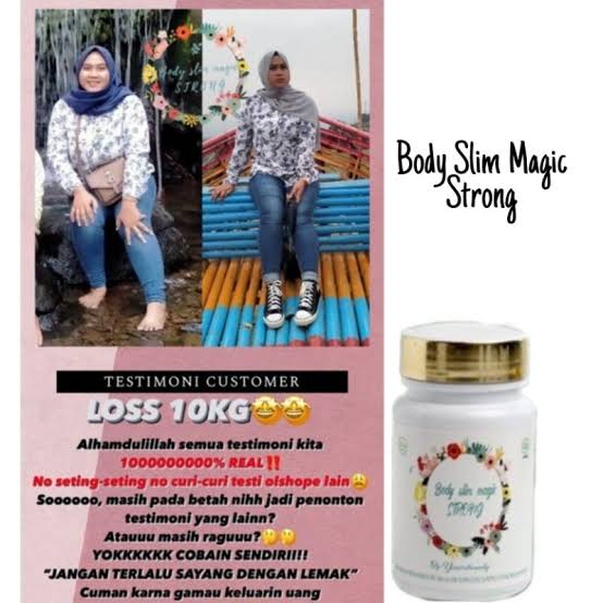 COD Terlaris BSC | Body Slim Magic Strong - Isi 30 kapsul Body Asli 100% Original Pelangsing Badan BPOM Pelangsing Alami Herbal Tanpa Efek Samping ObatDiet Ampuh &amp; Cepat BPOM