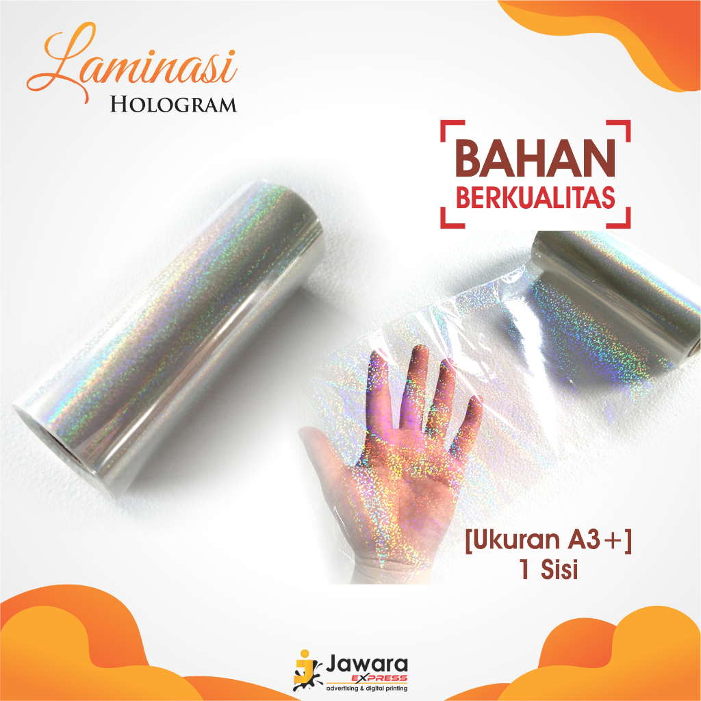 TAMBAHAN LAMINASI HOLOGRAM UKURAN A3+