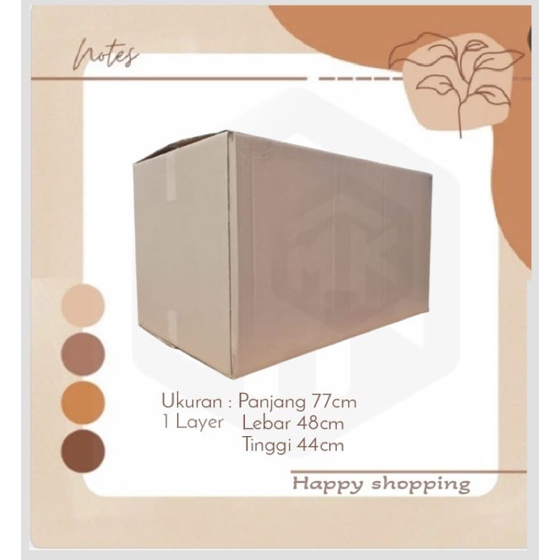 

KARDUS PACKING 77x48x44 POLOS