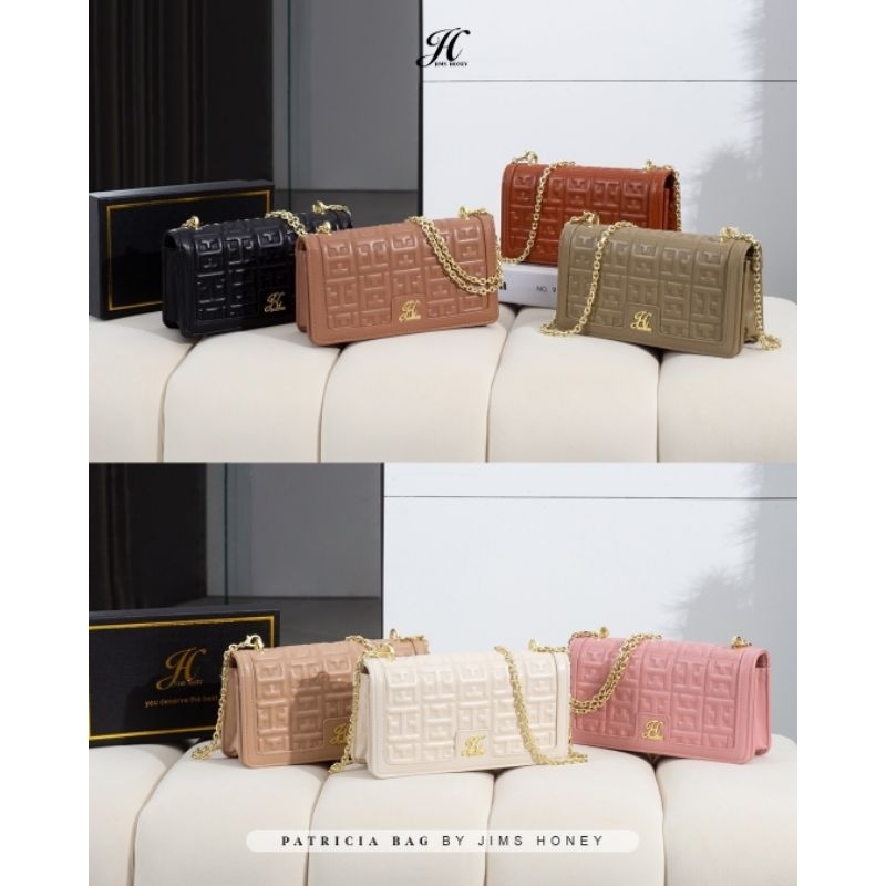 Free box patricia bag jimshoney tas model baru tas kekinian