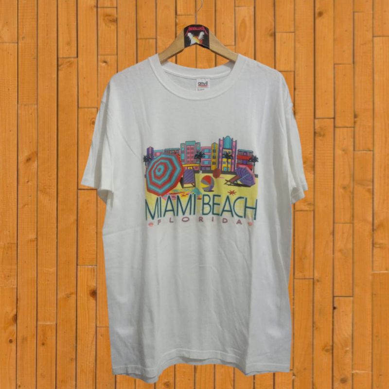 Tshirt Miami Beach by Anvil