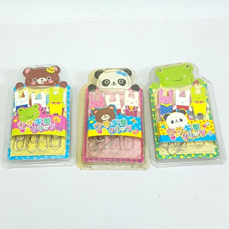 

Paper Clip/Penjepit Kertas Gambar Animal Kecil 5cm 1Set(6pcs) JP-320461