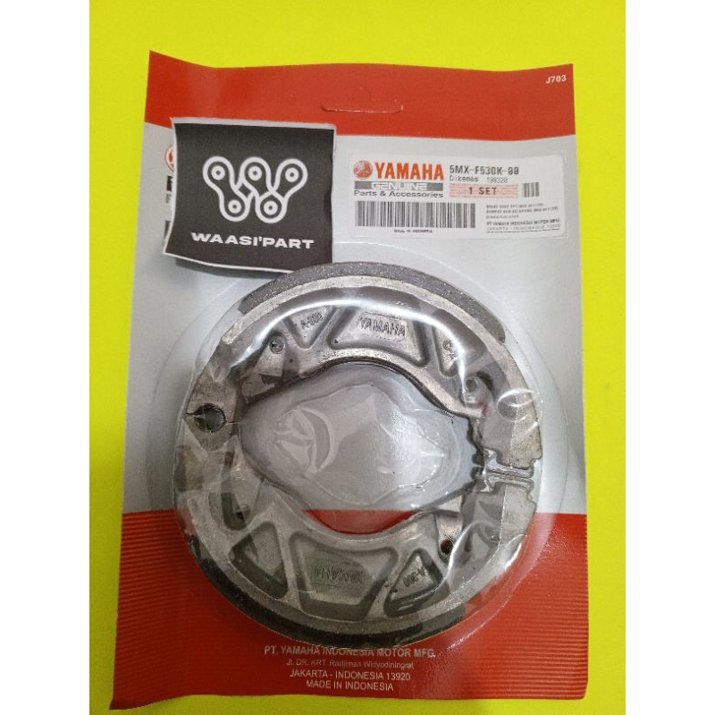 Kampas rem belakang Mio Mio smile Mio sporty Jupiter Z MX kampas rem belakang Mio soul karbu