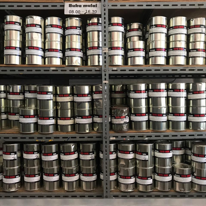 

Cat sablon plastik Toyo polymate 500 gram