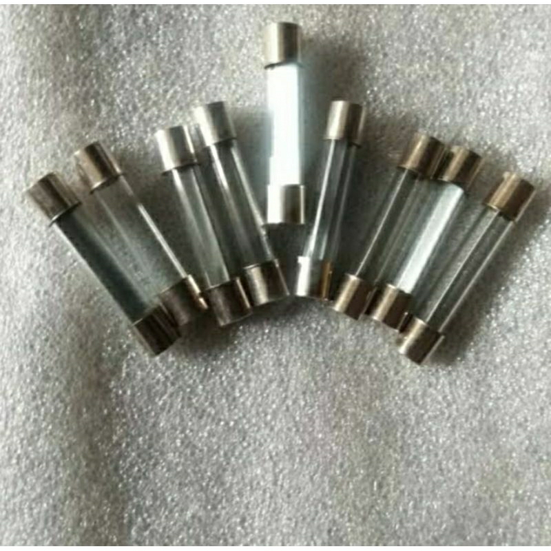 Fuse Sekring Sekering Skring Kaca Botol Tabung 15 A (6x30Mm)