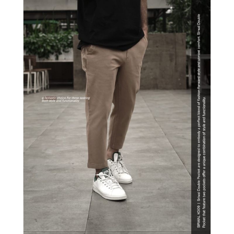 Celana Sirwal Samase Double Pocket K009 Twill Stretch