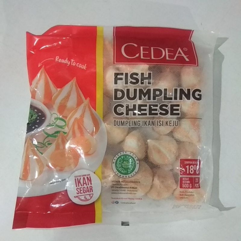 

CEDEA fish dumpling cheese 500g