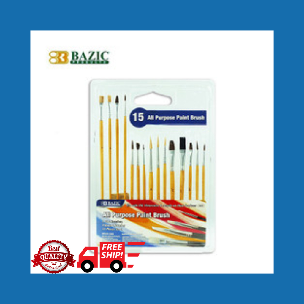 

BRUSH SET BAZIC 3409 ISI 15