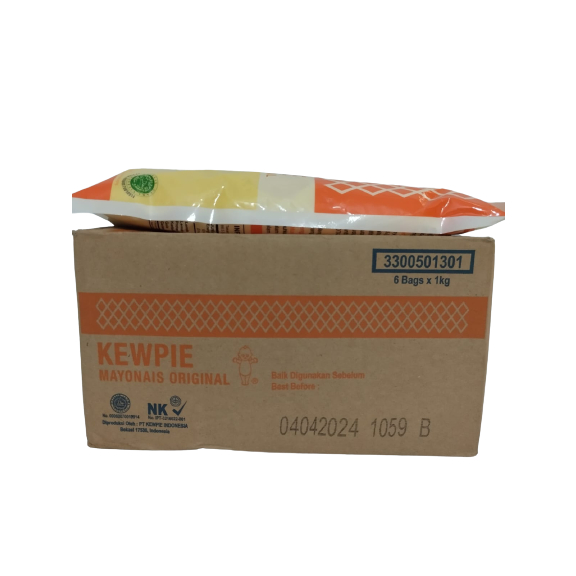

kewpie Mayonais Original Dus 1kg x 6 pcs