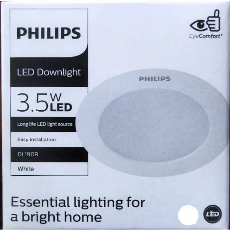 Philips downlight LED Eridani 3.5w / DOWNLIGHT  PHILIPS / ERIDANI / DOWNLIGHT LED PHILIPS