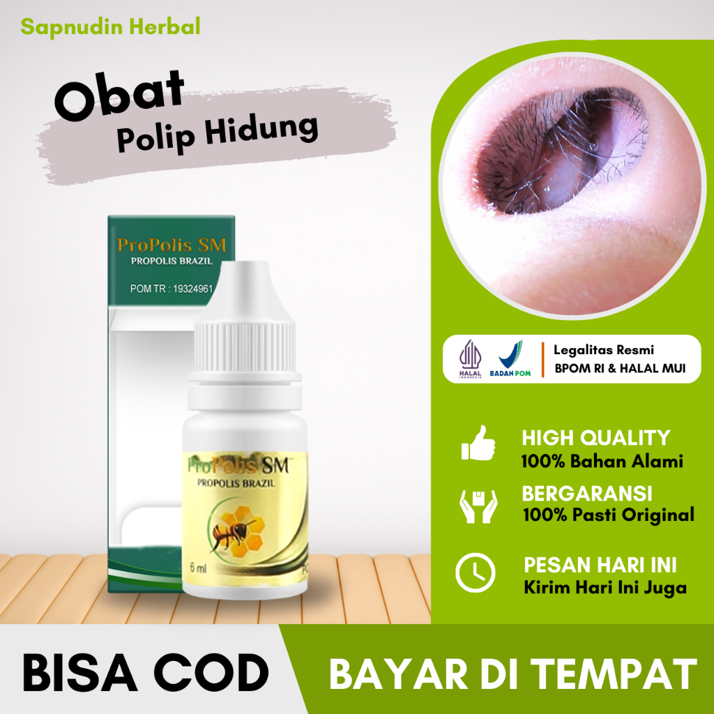 Obat Polip Hidung - Obat Radang Sinusitis - Obat Hidung Mampet - Obat Benjolan Dalam Hidung, Obat Da