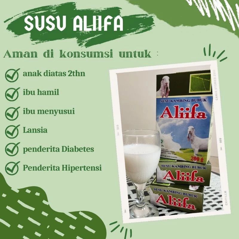 

Susu Kambing Aliifa