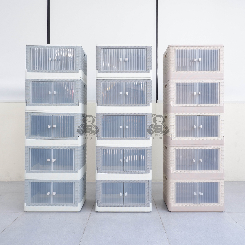 LEMARI TEMPAT PENYIMPANAN SERBAGUNA / LEMARI PAKAIAN SUSUN / BOX PENYIMPANAN MAINAN ANAK / BOX